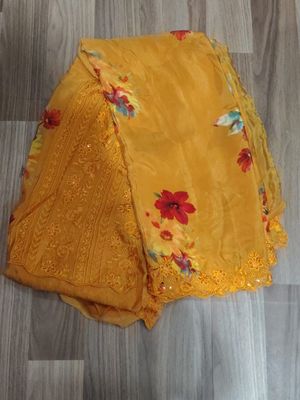 Crepe Saree